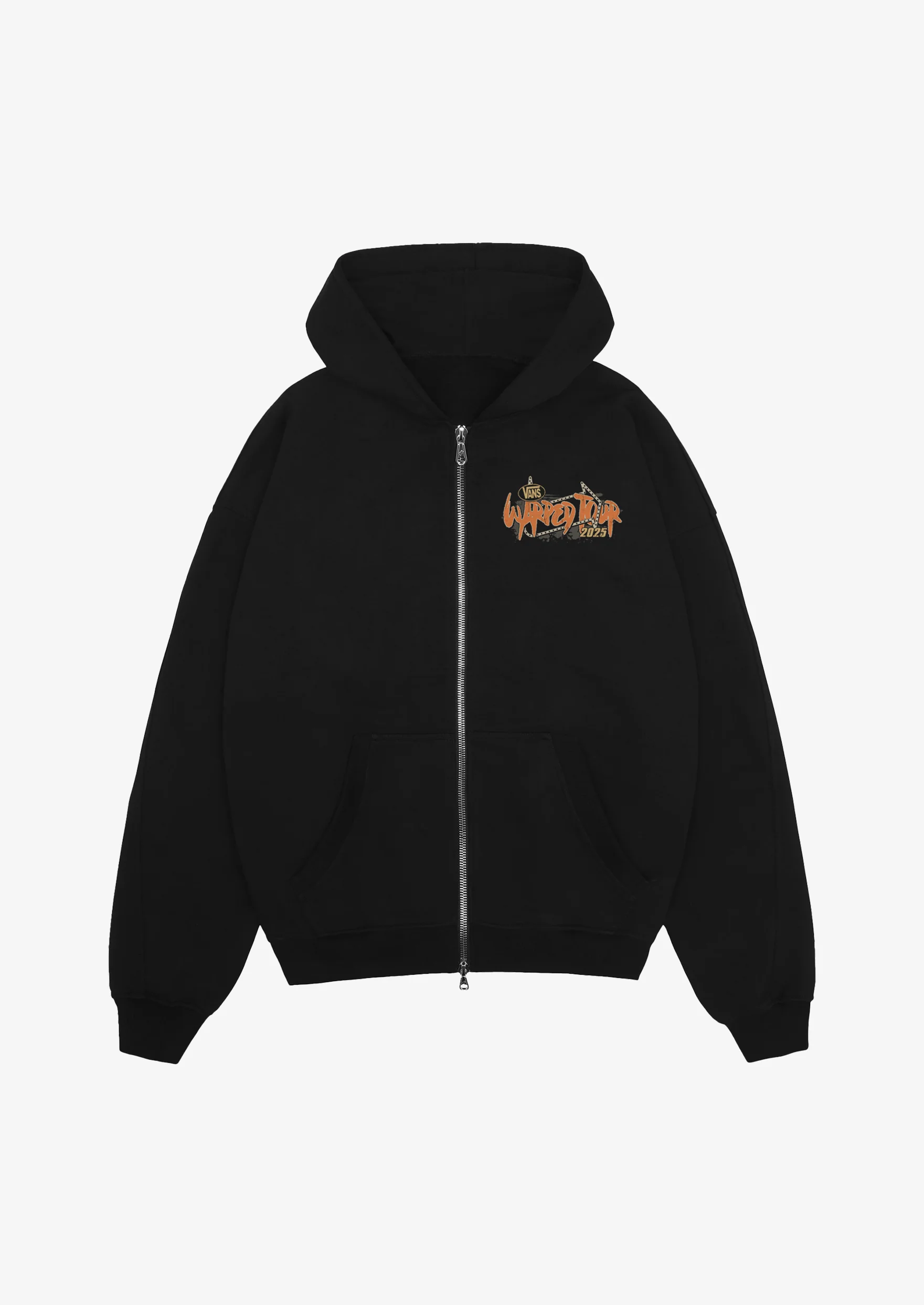 Vans Warped Tour Orlando Official Lineup Zip Up Hoodie - Image 2