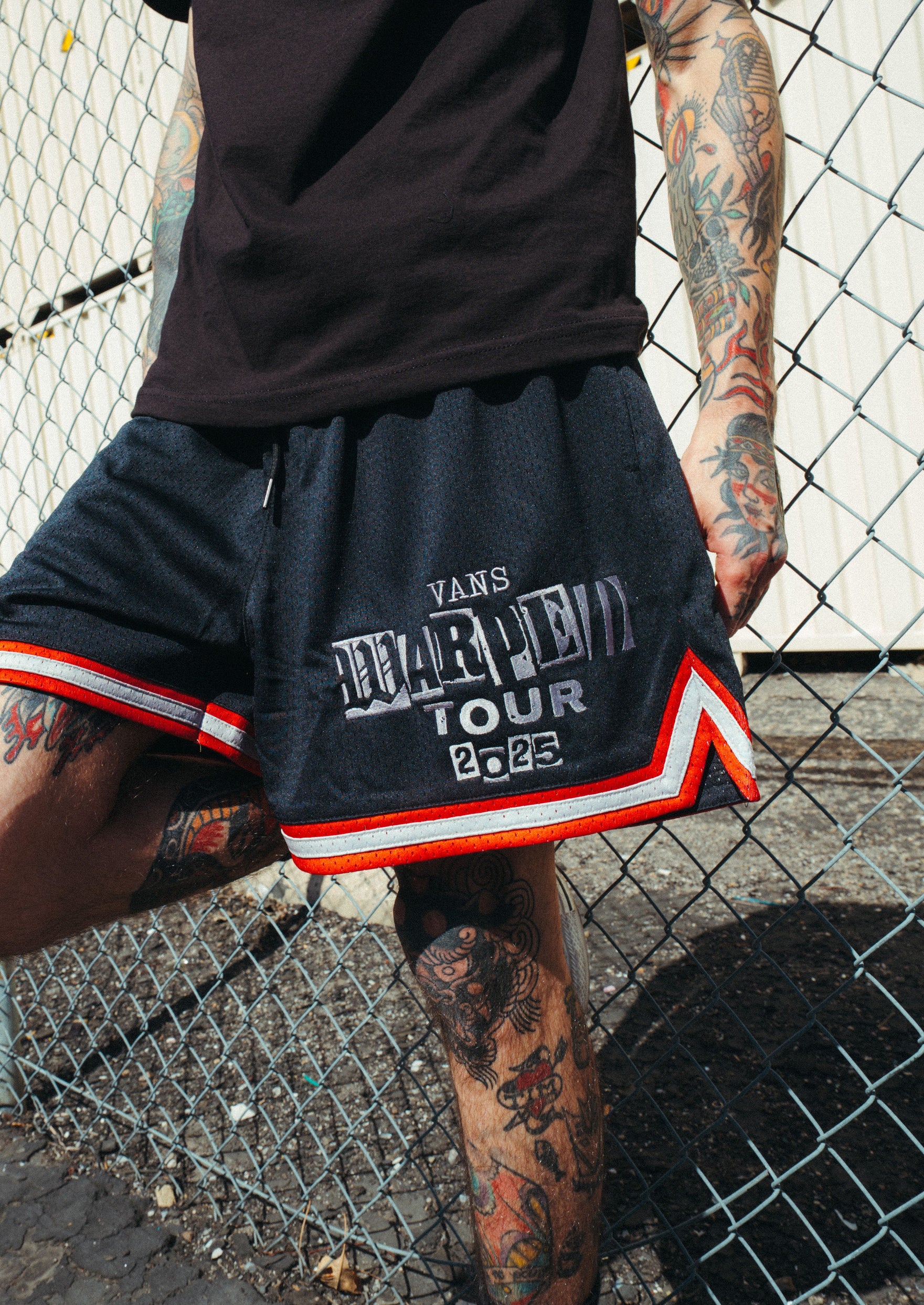 Punk Mesh Shorts - Image 2