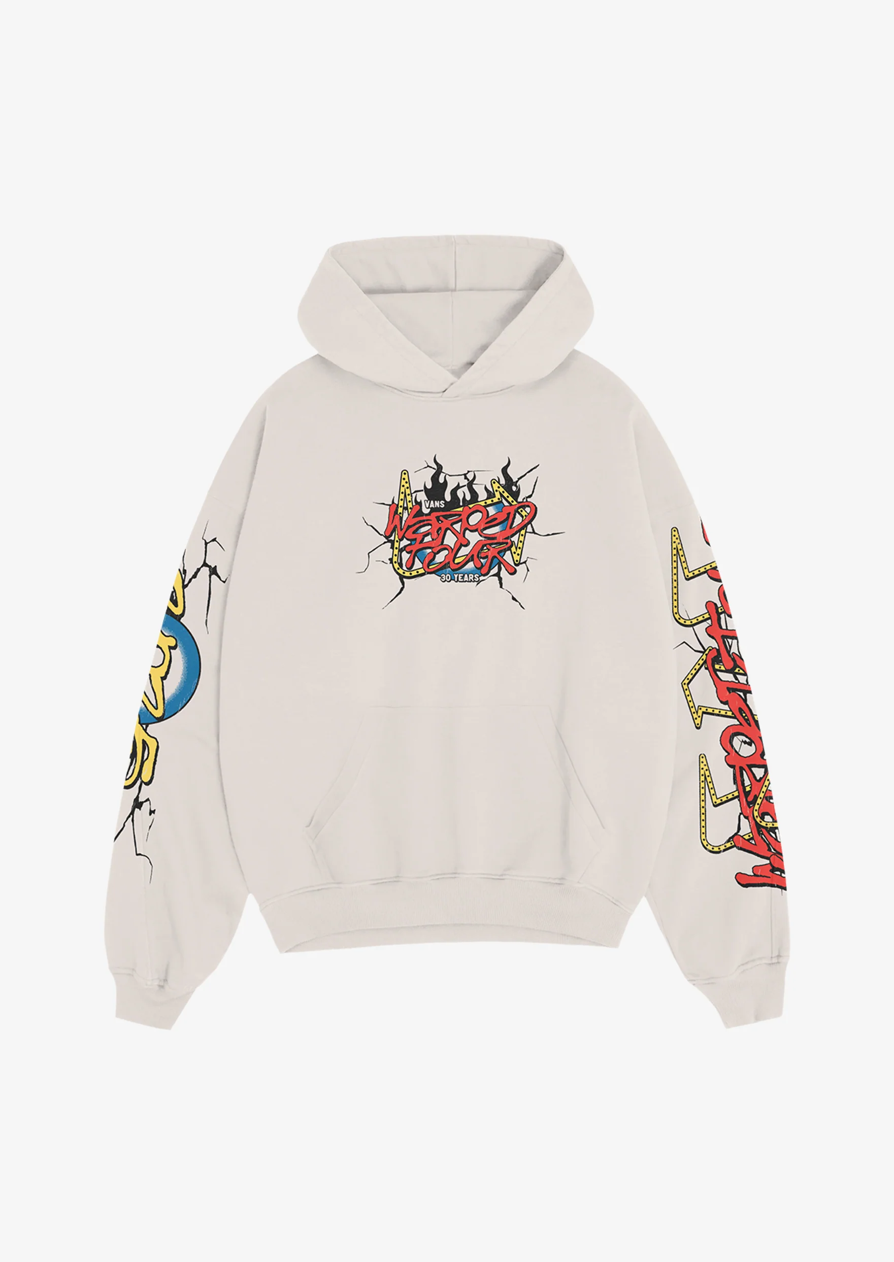 Warped Flame Hoodie - Image 2